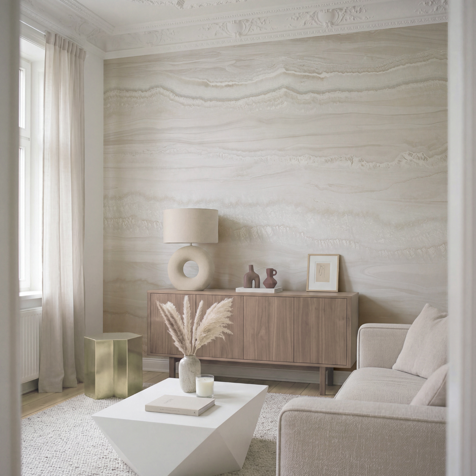 Padrões de design naturais, serenos e fluidos