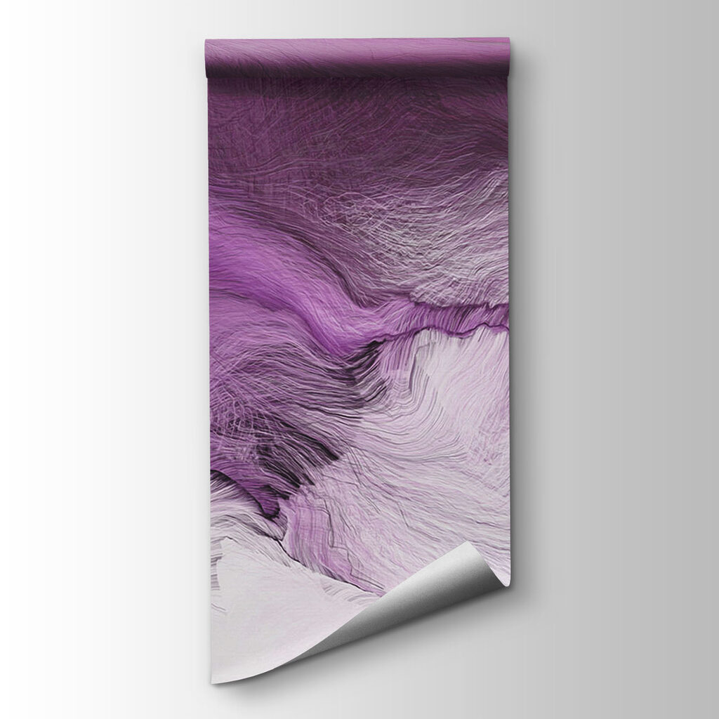 Purple and white painting Purple and white painting
