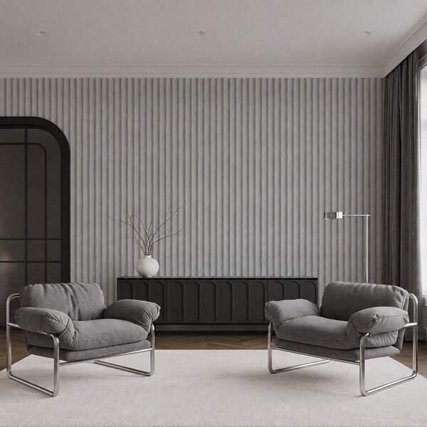 Design minimalista com padrão de linhas verticais Design minimalista com padrão de linhas verticais