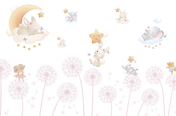 Group of animals flying in the air