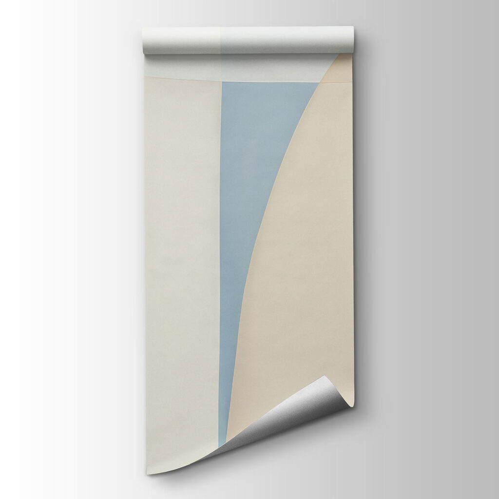 Blue and white art piece Blue and white art piece