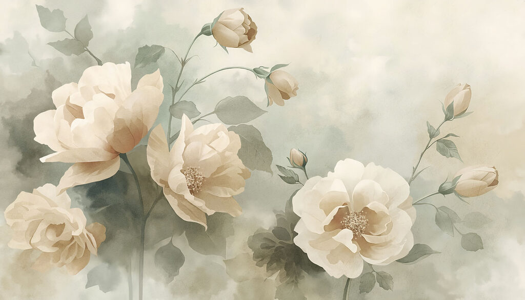 Whispers of delicate blooms in harmony