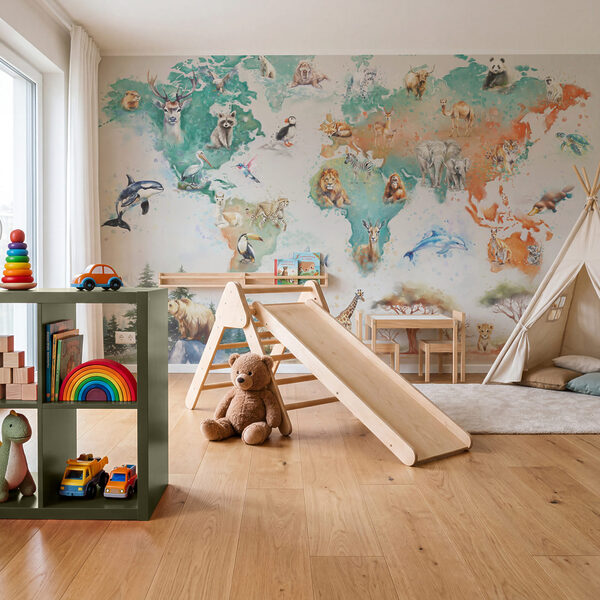 Mapa de animais e aves
