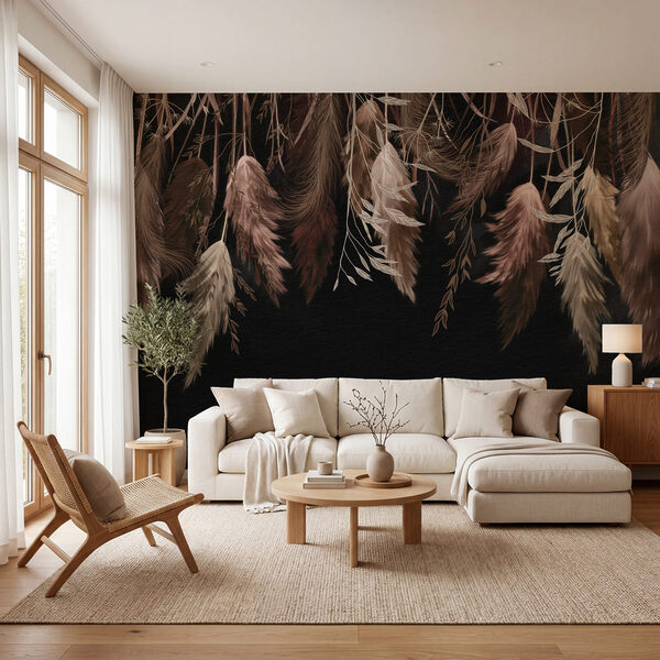 Folhagem elegante em tons suaves Folhagem elegante em tons suaves