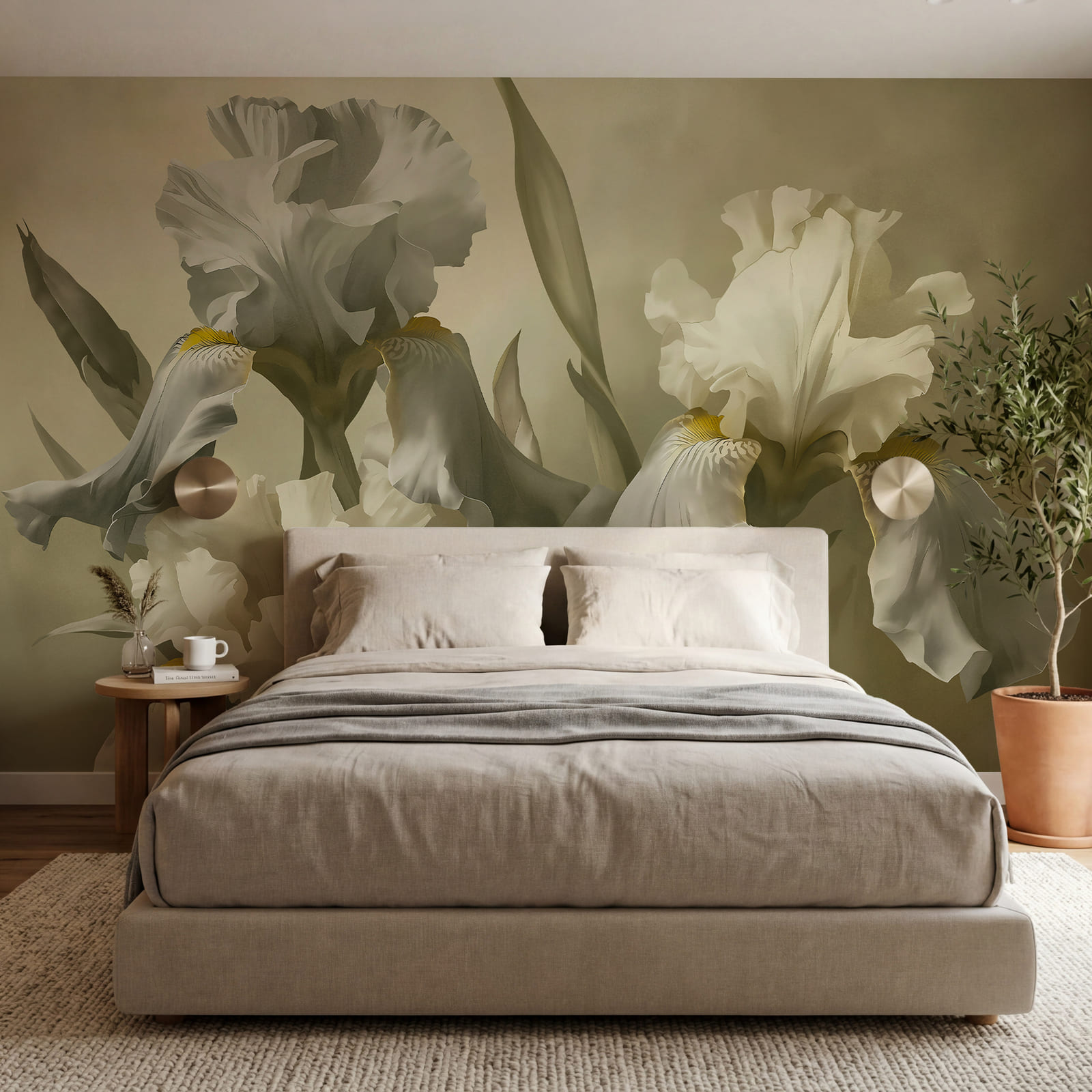 Flores delicadas com tons suaves Flores delicadas com tons suaves