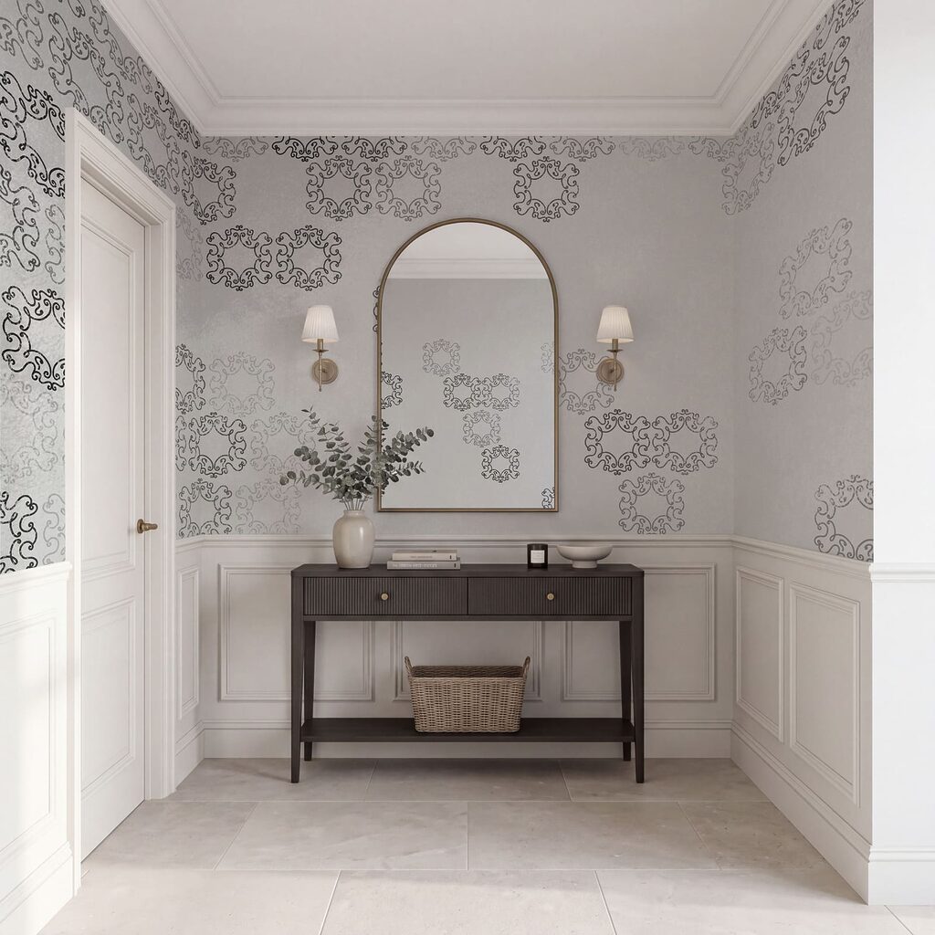 Fundo branco com padrão a preto e branco Fundo branco com padrão a preto e branco
