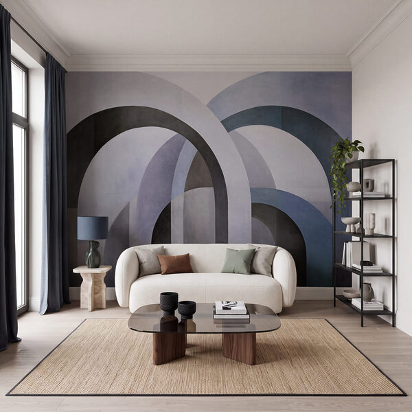 Pintura de um conjunto de arcos Pintura de um conjunto de arcos