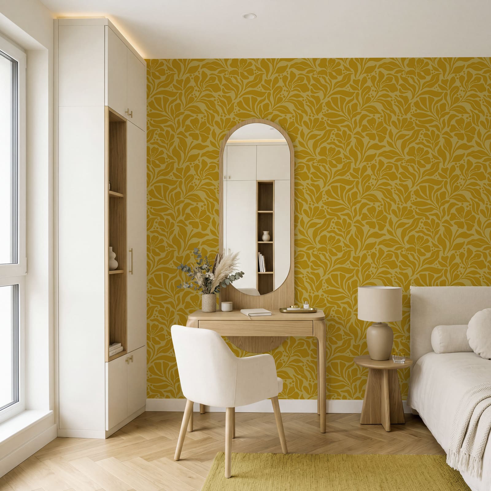 Padrão amarelo e branco Padrão amarelo e branco