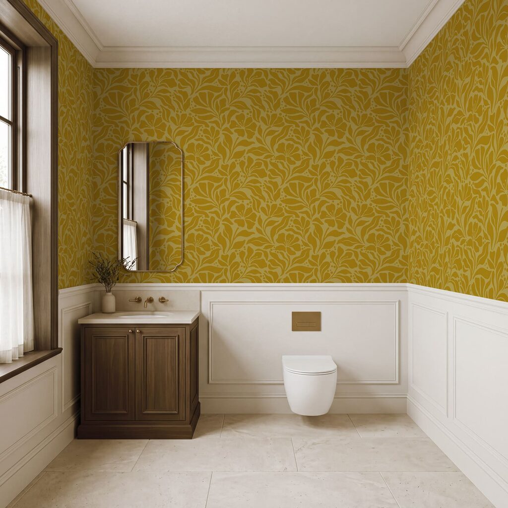 Padrão amarelo e branco Padrão amarelo e branco