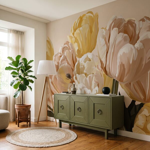 Flores frescas em tons pastel Flores frescas em tons pastel