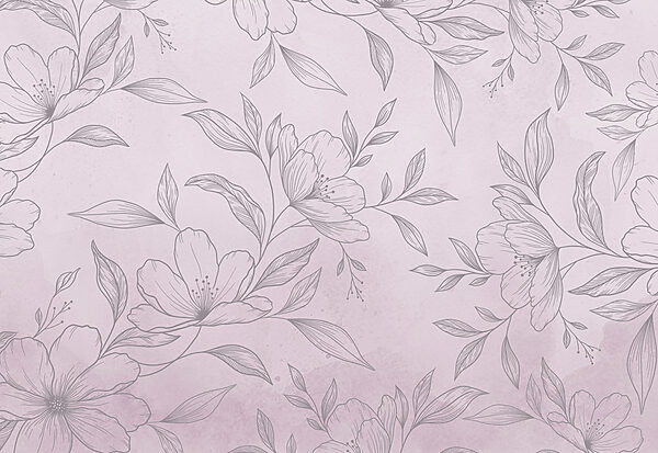 Delicate florals in soft hues Delicate florals in soft hues