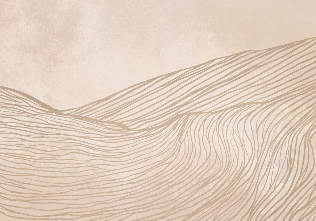 Brown and white sand dunes Brown and white sand dunes