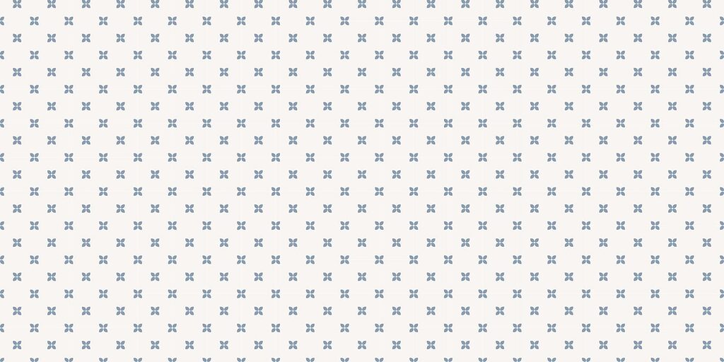 Papel de parede Padrão de flores azuis e brancas (REF: t01066v2)
