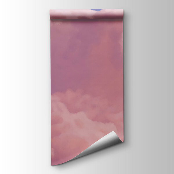 Papel de parede Nuvens cor-de-rosa e roxas (REF: t01046v1) Papel de parede Nuvens cor-de-rosa e roxas (REF: t01046v1)