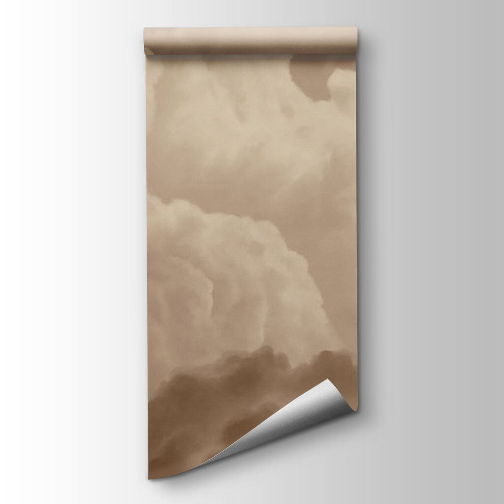 Papel de parede Grandes nuvens brancas no céu (REF: t01046v2) Papel de parede Grandes nuvens brancas no céu (REF: t01046v2)