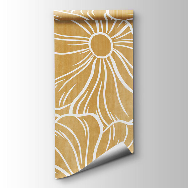 Papel de parede Padrão de flores brancas (REF: t01098) Papel de parede Padrão de flores brancas (REF: t01098)