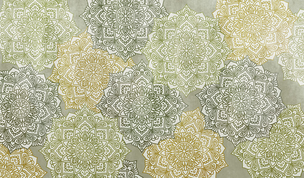 Papel de parede Padrão de flores numa superfície (REF: t01099) Papel de parede Padrão de flores numa superfície (REF: t01099)
