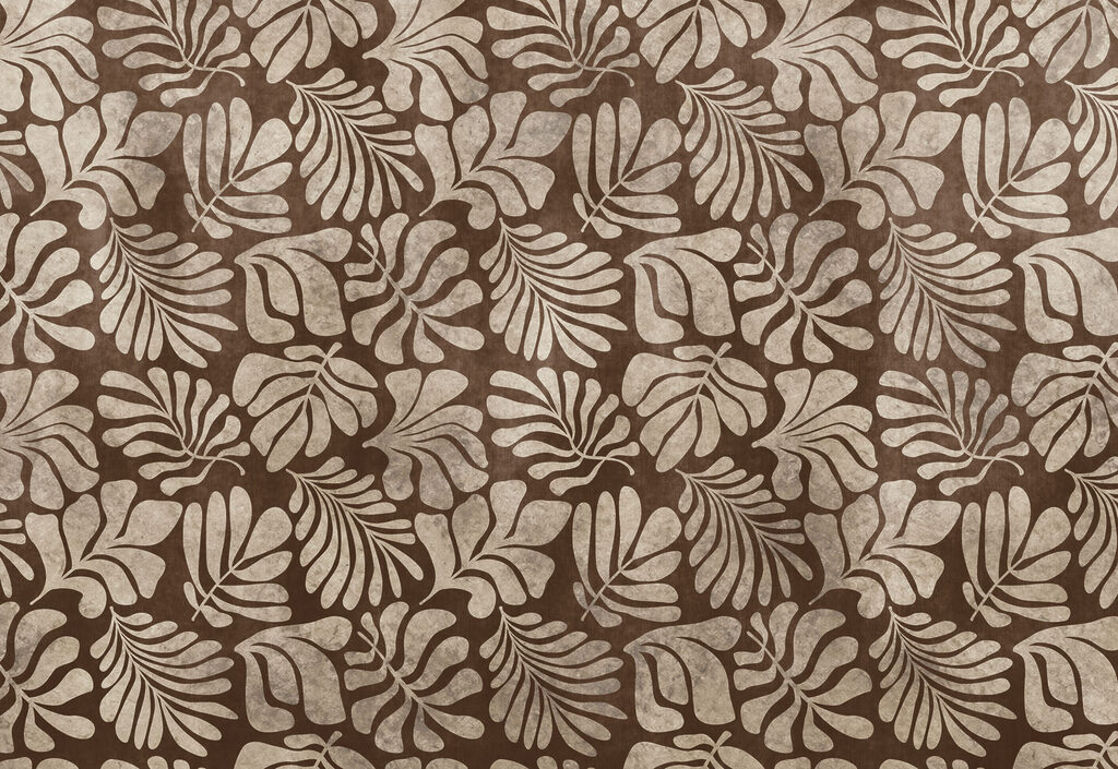 Papel de parede Padrão castanho e branco (REF: t01111v4)