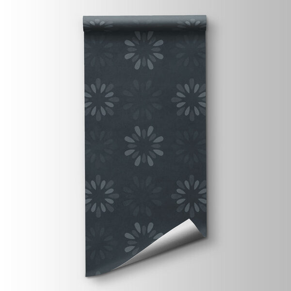Papel de parede Padrão cinzento e branco (REF: t01077)