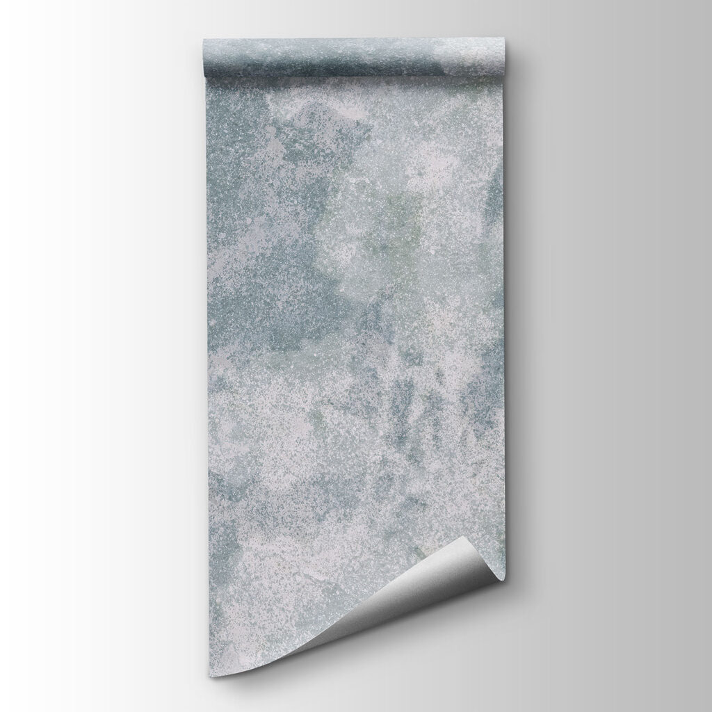 Papel de parede Flores brancas sobre um fundo cinzento (REF: t01116v2)