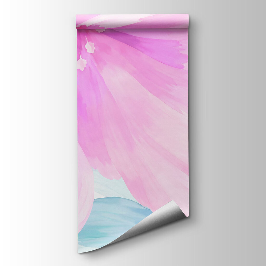 Papel de parede Conjunto de flores coloridas (REF: t01133v3)