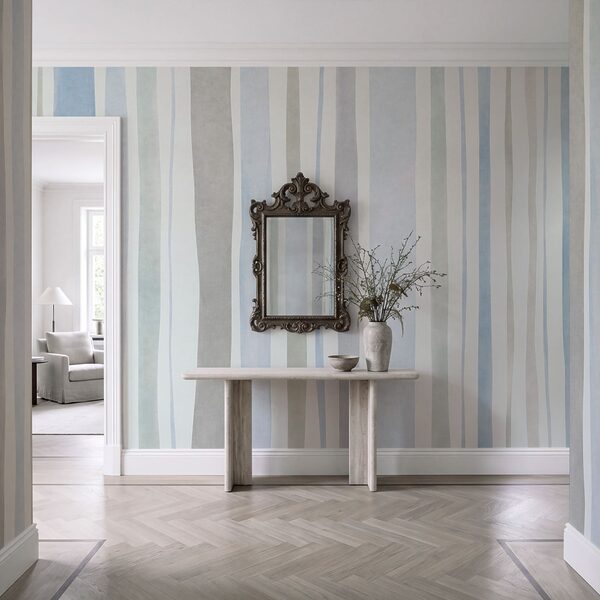 Papel de parede Riscas elegantes em cores suaves (REF: t01134v2)