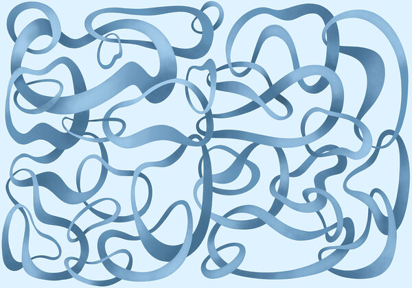 Papel de parede Linhas azuis em espiral sobre um fundo branco (REF: t01168v1) Papel de parede Linhas azuis em espiral sobre um fundo branco (REF: t01168v1)