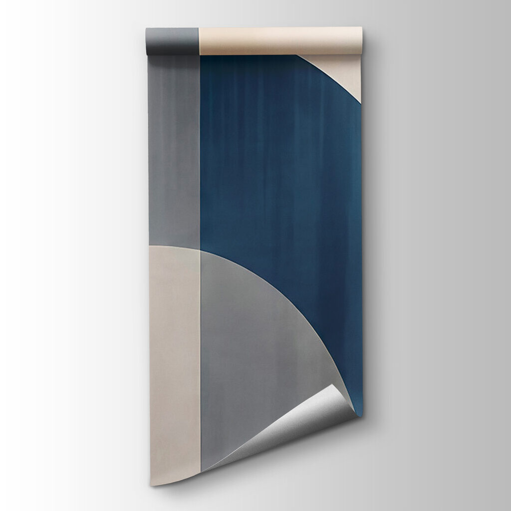 Papel de parede Formas abstratas em tons suaves (REF: t01188)