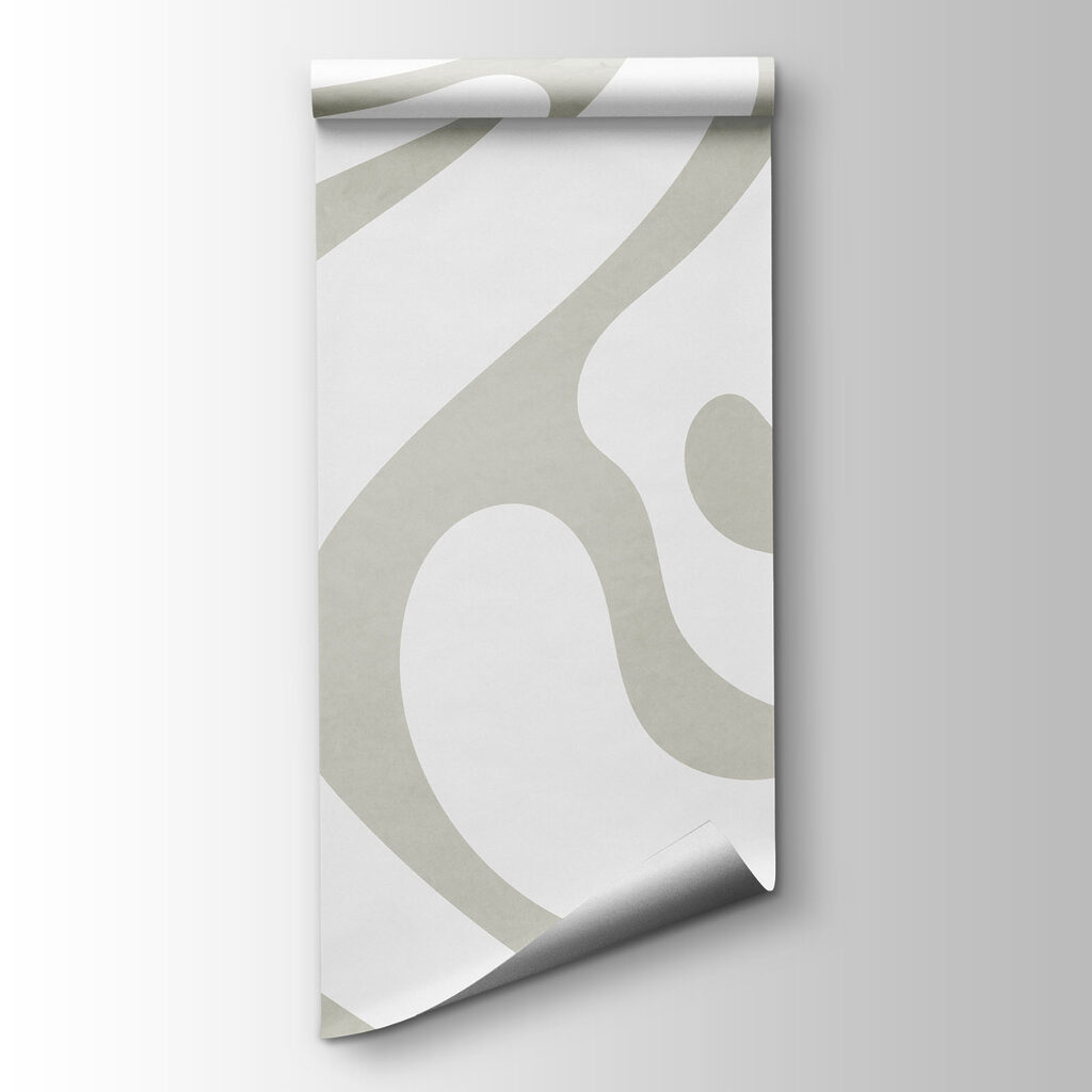 Papel de parede Padrão branco e cinzento (REF: t01191) Papel de parede Padrão branco e cinzento (REF: t01191)
