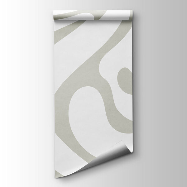 Papel de parede Padrão branco e cinzento (REF: t01191) Papel de parede Padrão branco e cinzento (REF: t01191)
