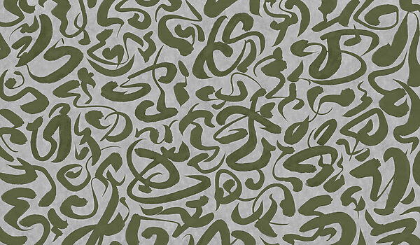Papel de parede Padrão de linhas verdes e cinzentas (REF: t01147v1)