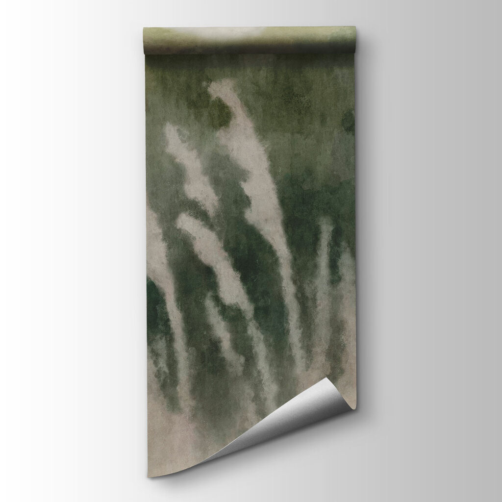 Papel de parede Pintura de árvores e relva (REF: t01160) Papel de parede Pintura de árvores e relva (REF: t01160)